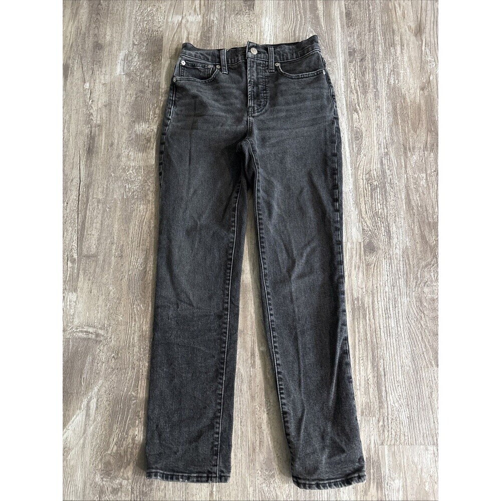 Madewell The Perfect Vintage Jean Black Wash Size 24
